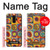 W3409 Squares Concentric Circles Case Cover Custodia e Flip Case per Samsung Galaxy S9 Plus