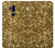 W3388 Gold Glitter Graphic Print Case Cover Custodia e Flip Case per LG G7 ThinQ