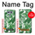 W3457 Paper Palm Monstera Case Cover Custodia e Flip Case per LG G6