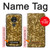 W3388 Gold Glitter Graphic Print Case Cover Custodia e Flip Case per Motorola Moto G7 Play