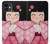 W3042 Japan Girl Hina Doll Kimono Sakura Case Cover Custodia e Flip Case per iPhone 11