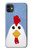W3254 Chicken Cartoon Case Cover Custodia e Flip Case per iPhone 11