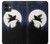 W3289 Flying Pig Full Moon Night Case Cover Custodia e Flip Case per iPhone 11