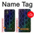 W3366 Rainbow Python Skin Graphic Print Case Cover Custodia e Flip Case per iPhone 11