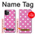 W2358 Pink Polka Dots Case Cover Custodia e Flip Case per iPhone 11 Pro