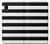 W1596 Black and White Striped Case Cover Custodia e Flip Case per Samsung Galaxy A10e