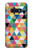 W3049 Triangles Vibrant Colors Case Cover Custodia e Flip Case per Samsung Galaxy S10e