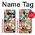 W3049 Triangles Vibrant Colors Case Cover Custodia e Flip Case per Samsung Galaxy S10e