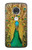 W0513 Peacock Case Cover Custodia e Flip Case per Motorola Moto G7, Moto G7 Plus