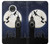 W3249 Peter Pan Fly Full Moon Night Case Cover Custodia e Flip Case per Motorola Moto G7, Moto G7 Plus