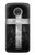 W3491 Christian Cross Case Cover Custodia e Flip Case per Motorola Moto G7, Moto G7 Plus