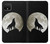 W1981 Wolf Howling at The Moon Case Cover Custodia e Flip Case per Google Pixel 4