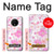 W3036 Pink Sweet Flower Flora Case Cover Custodia e Flip Case per OnePlus 7T