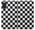 W1611 Black and White Check Chess Board Case Cover Custodia e Flip Case per Samsung Galaxy A51