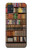 W3154 Bookshelf Case Cover Custodia e Flip Case per Samsung Galaxy A51