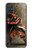 W0796 Japan Red Samurai Case Cover Custodia e Flip Case per Samsung Galaxy A71