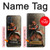 W0796 Japan Red Samurai Case Cover Custodia e Flip Case per Samsung Galaxy A71