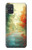 W0913 Road Through The Woods Case Cover Custodia e Flip Case per Samsung Galaxy A71
