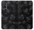 W3153 Black Roses Case Cover Custodia e Flip Case per Samsung Galaxy A71