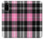 W3091 Pink Plaid Pattern Case Cover Custodia e Flip Case per Samsung Galaxy S20
