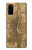 W3230 Vintage Map of London Case Cover Custodia e Flip Case per Samsung Galaxy S20