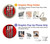 W0058 British Red Telephone Box Case Cover Custodia e Flip Case per Samsung Galaxy S20 Plus, Galaxy S20+
