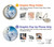 W0285 Polar Bear Family Arctic Case Cover Custodia e Flip Case per Samsung Galaxy S20 Plus, Galaxy S20+