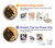 W1046 Lion King of Forest Case Cover Custodia e Flip Case per Samsung Galaxy S20 Plus, Galaxy S20+