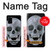 W1286 Diamond Skull Case Cover Custodia e Flip Case per Samsung Galaxy S20 Plus, Galaxy S20+