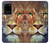 W1354 Lion Case Cover Custodia e Flip Case per Samsung Galaxy S20 Plus, Galaxy S20+