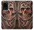 W1675 Skull Blood Tattoo Case Cover Custodia e Flip Case per Samsung Galaxy S20 Plus, Galaxy S20+