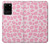 W2213 Pink Leopard Pattern Case Cover Custodia e Flip Case per Samsung Galaxy S20 Plus, Galaxy S20+