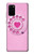 W2847 Pink Retro Rotary Phone Case Cover Custodia e Flip Case per Samsung Galaxy S20 Plus, Galaxy S20+