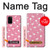 W2858 Pink Flamingo Pattern Case Cover Custodia e Flip Case per Samsung Galaxy S20 Plus, Galaxy S20+