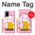 W3025 Pink Maneki Neko Lucky Cat Case Cover Custodia e Flip Case per Samsung Galaxy S20 Plus, Galaxy S20+