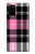 W3091 Pink Plaid Pattern Case Cover Custodia e Flip Case per Samsung Galaxy S20 Plus, Galaxy S20+