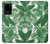 W3457 Paper Palm Monstera Case Cover Custodia e Flip Case per Samsung Galaxy S20 Plus, Galaxy S20+