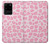 W2213 Pink Leopard Pattern Case Cover Custodia e Flip Case per Samsung Galaxy S20 Ultra