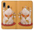 W1217 Maneki Neko Lucky Cat Case Cover Custodia e Flip Case per Samsung Galaxy A20, Galaxy A30