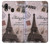 W2211 Paris Postcard Eiffel Tower Case Cover Custodia e Flip Case per Samsung Galaxy A20, Galaxy A30