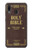W2889 Holy Bible Cover King James Version Case Cover Custodia e Flip Case per Samsung Galaxy A20, Galaxy A30