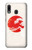 W3237 Waves Japan Flag Case Cover Custodia e Flip Case per Samsung Galaxy A20, Galaxy A30