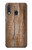 W0599 Wood Graphic Printed Case Cover Custodia e Flip Case per Samsung Galaxy A20e