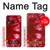 W2480 Tie Dye Red Case Cover Custodia e Flip Case per Samsung Galaxy A20e