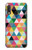 W3049 Triangles Vibrant Colors Case Cover Custodia e Flip Case per Samsung Galaxy A20e