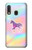 W3203 Rainbow Unicorn Case Cover Custodia e Flip Case per Samsung Galaxy A20e