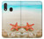 W3212 Sea Shells Starfish Beach Case Cover Custodia e Flip Case per Samsung Galaxy A20e