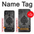 W3446 Black Ace Spade Case Cover Custodia e Flip Case per Samsung Galaxy A20e