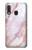 W3482 Soft Pink Marble Graphic Print Case Cover Custodia e Flip Case per Samsung Galaxy A20e