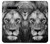 W3372 Lion Face Case Cover Custodia e Flip Case per LG V60 ThinQ 5G